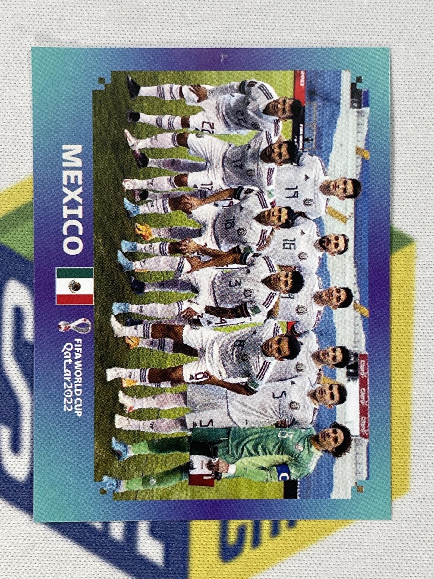 Team Photo Mexico Panini World Cup 2022 Qatar Stickers