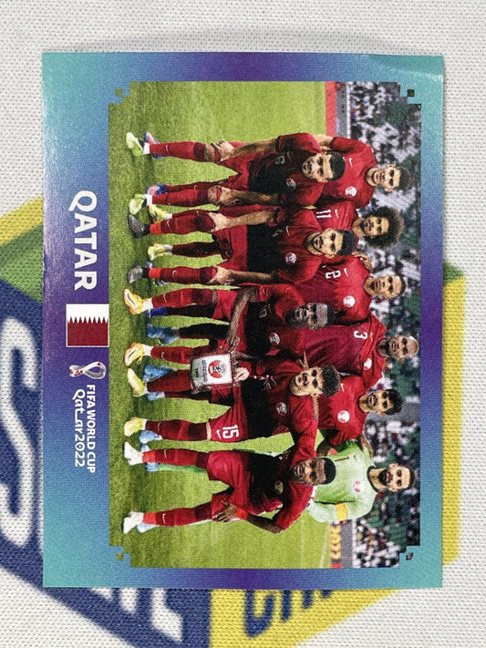 Team Photo Qatar Panini World Cup 2022 Qatar Stickers