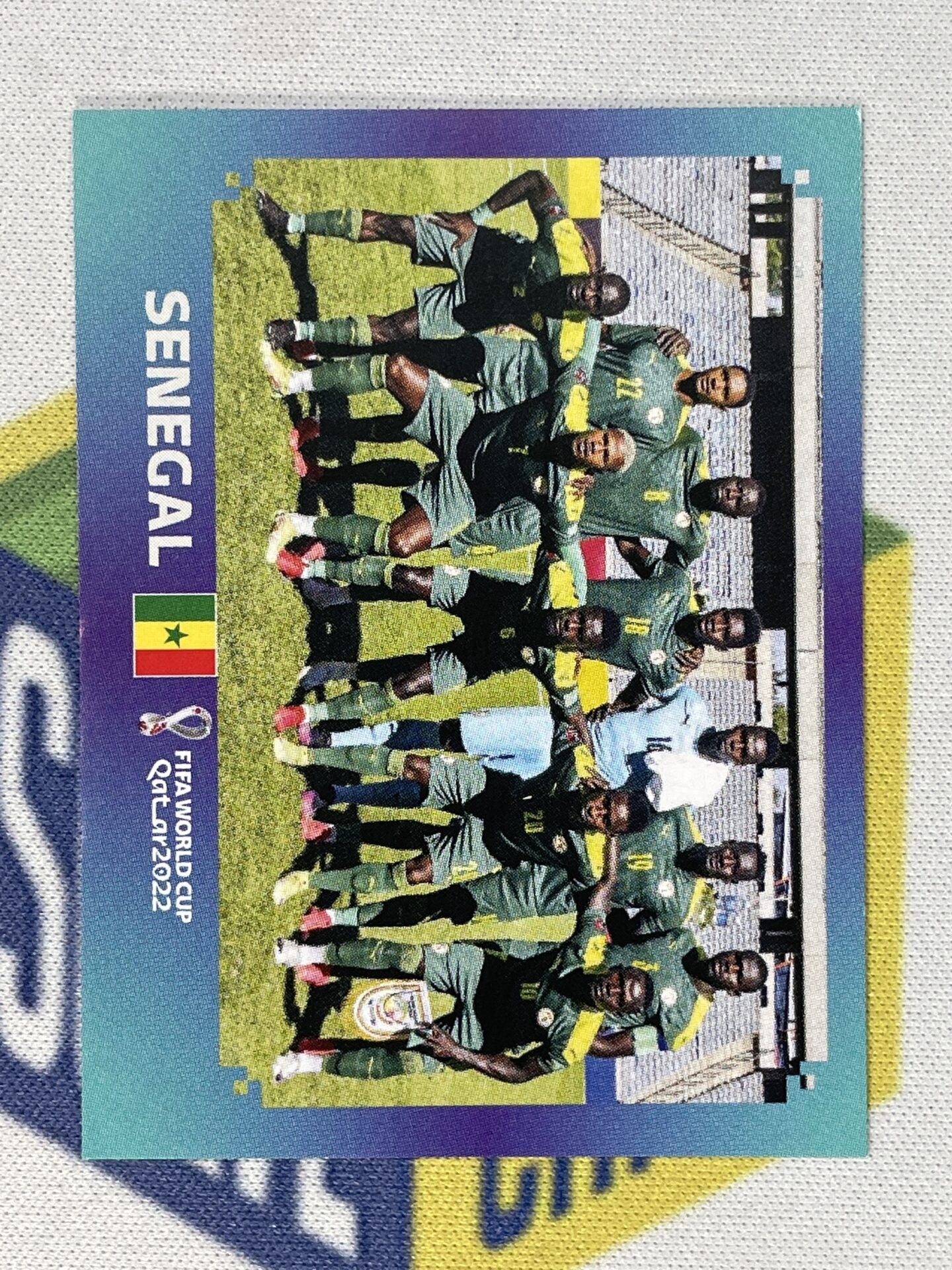 Team Photo Senegal Panini World Cup 2022 Qatar Stickers