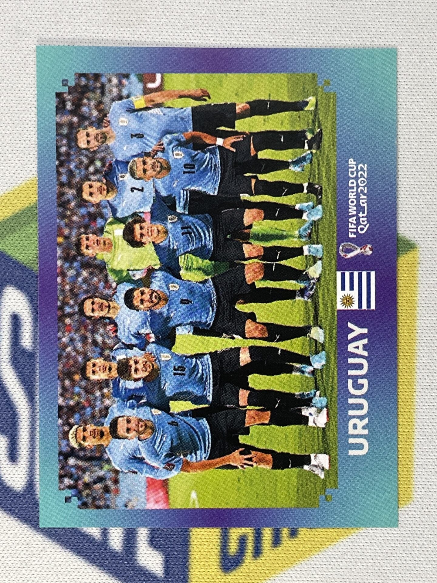 Team Photo Uruguay Panini World Cup 2022 Qatar Stickers