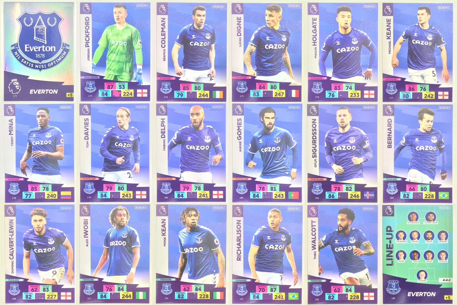 Team Set Everton Amazon