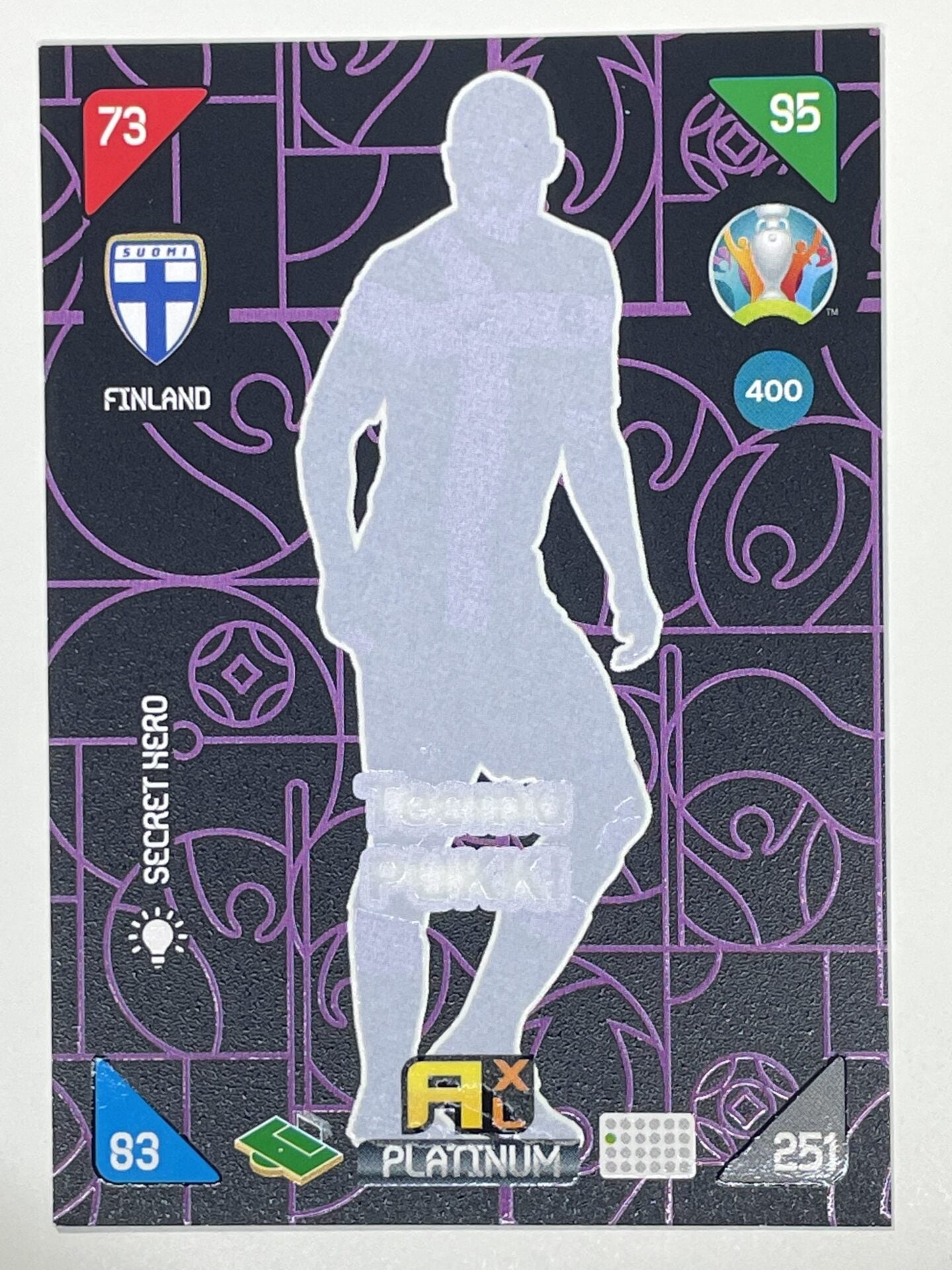 Teemu Pukki Secret Heroes (Finland) Football Card &#8211; Euro 2020 Adrenalyn XL