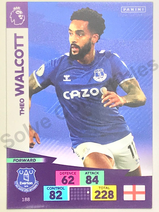 Theo Walcott (Everton) Football Sticker &#8211; Premier League Adrenalyn XL 2020:21