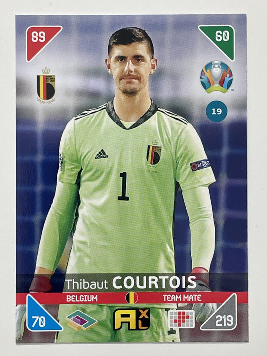 Thibaut Courtois Team Mates (Belgium) Football Card &#8211; Euro 2020 Adrenalyn XL