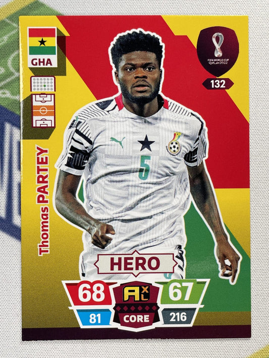 Thomas Partey Ghana Panini World Cup 2022 Adrenalyn XL Card