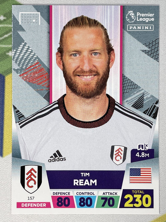 Tim Ream Fulham Panini Premier League Adrenalyn XL 2023 Card