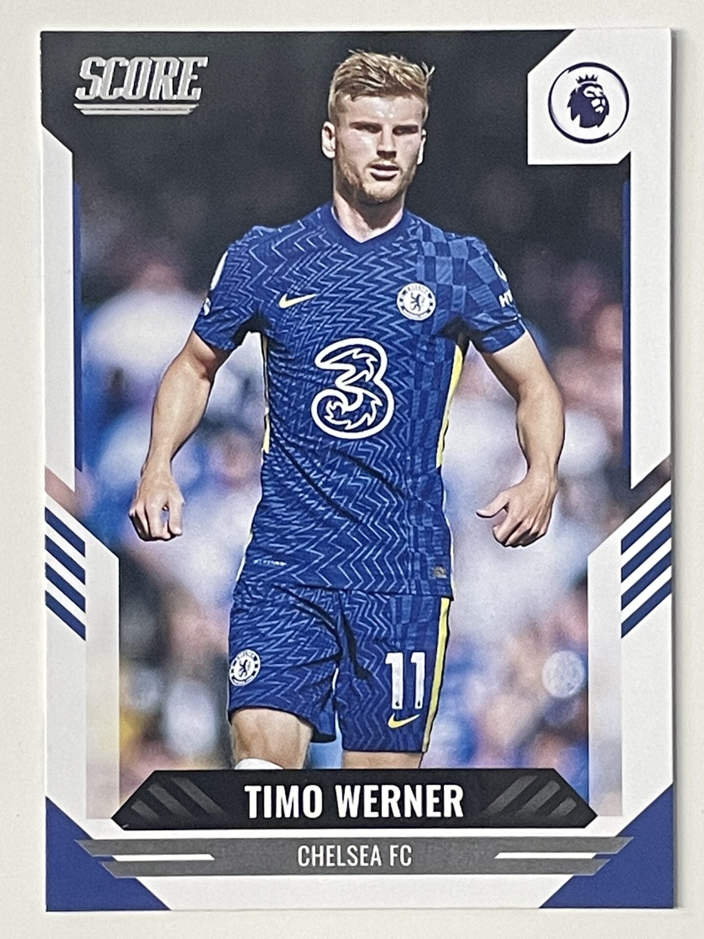 Timo Werner Chelsea Base Panini Premier League Score 2021 2022