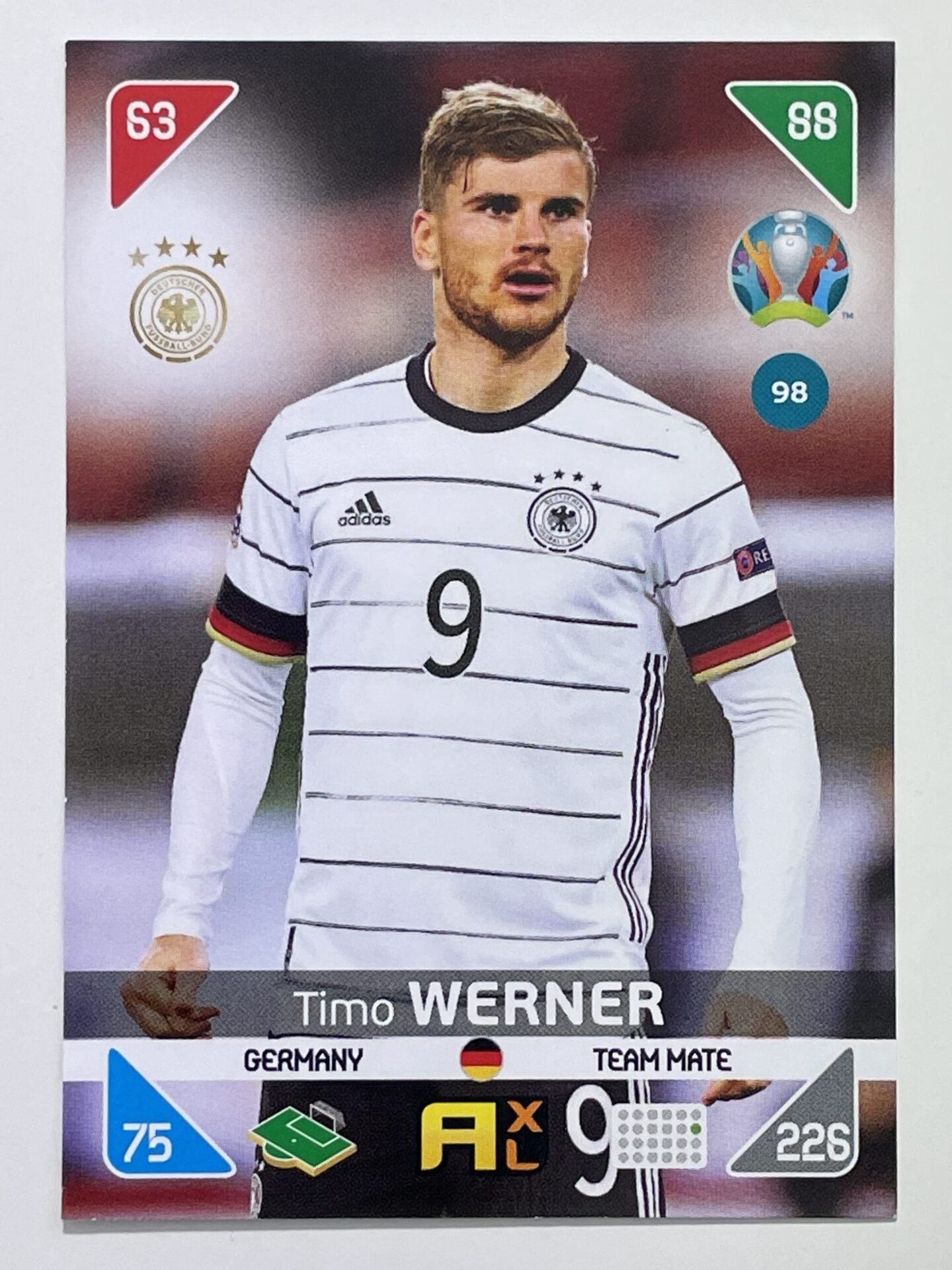 Timo Werner Team Mates (Germany) Football Cards &#8211; Euro 2020 Adrenalyn XL