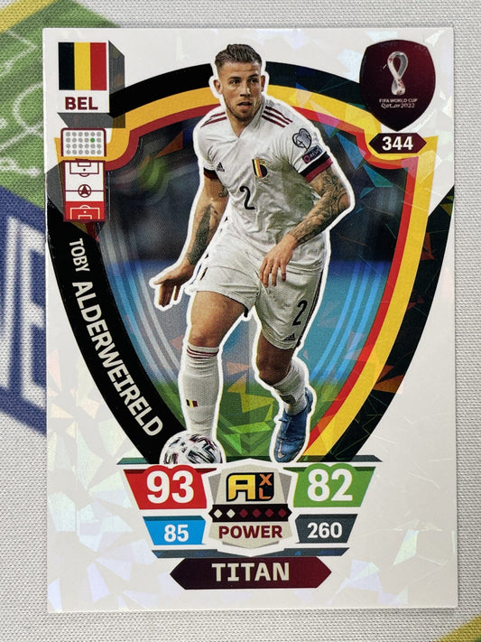 Toby Alderweireld Belgium Titan Panini World Cup 2022 Adrenalyn XL Card