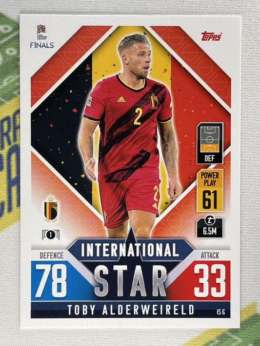 Toby Alderweireld Belgium Topps Match Attax 101 Road to Nations League 2022 Card