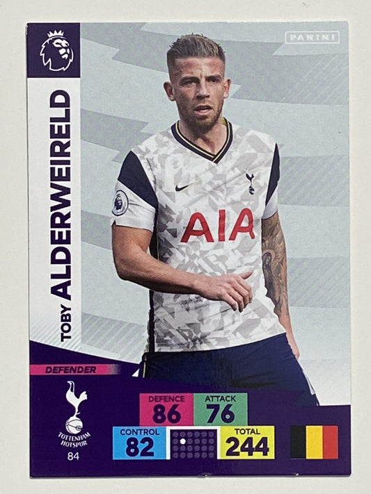 Toby Alderweireld (Tottenham) Football Card &#8211; Premier League Adrenalyn XL 2020:21