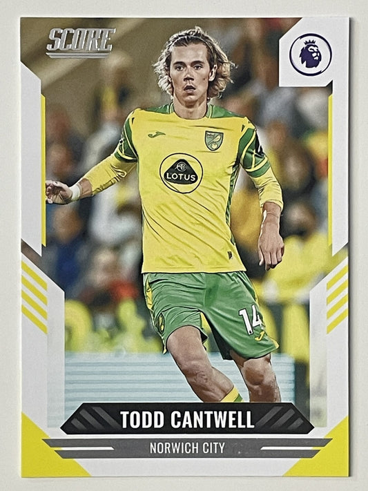 Todd Cantwell Norwich City Base Panini Premier League Score 2021 2022