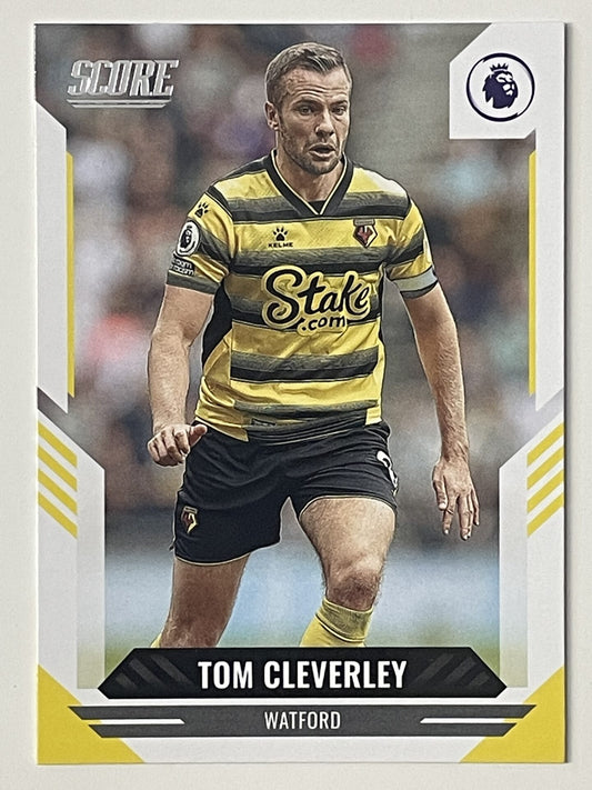 Tom Cleverley Watford Base Panini Premier League Score 2021 2022