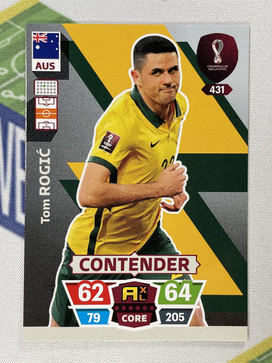 Tom Rogic Australia Panini World Cup 2022 Adrenalyn XL Card