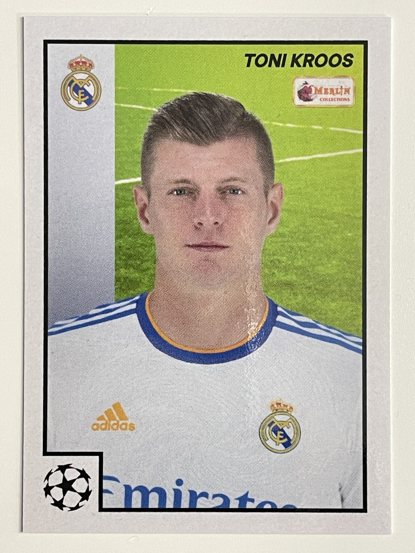 Toni Kroos Real Madrid Base Topps Merlin Heritage 97 UEFA Champions League Card