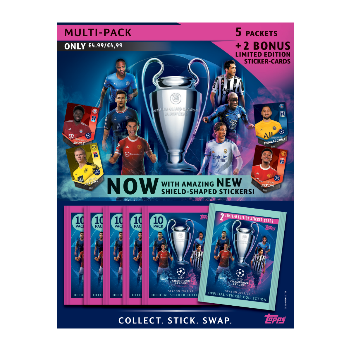 Multipack Topps Champions League 2021/22