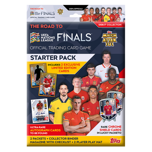 Topps Match Attax 101 2022 Road to Nations League Starter Pack