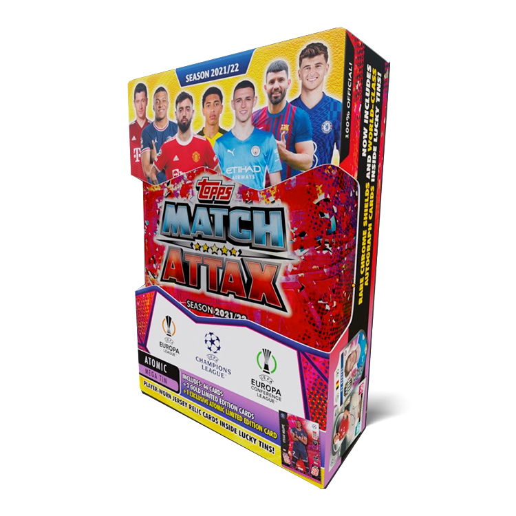 Topps Match Attax 2021 2022 Atomic Mega Tin