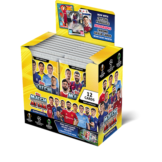 Full Box of 24 Packs Match Attax 2021/22