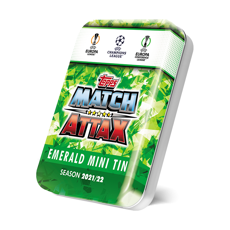 Emerald Mini Tin Match Attax 2021/22