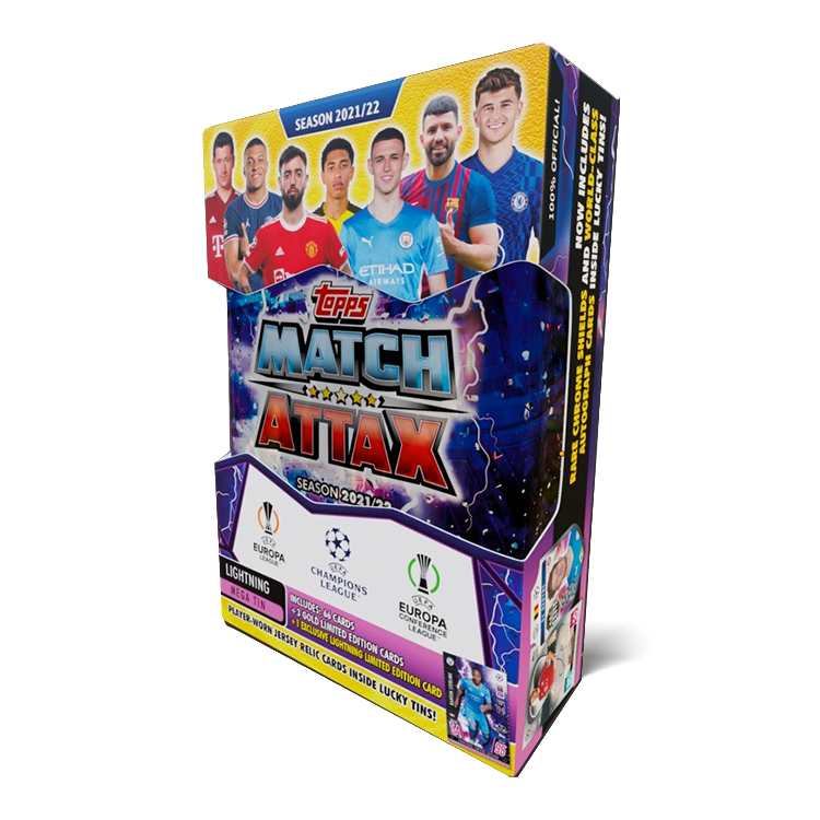 Lightning Mega Tin Match Attax 2021/22