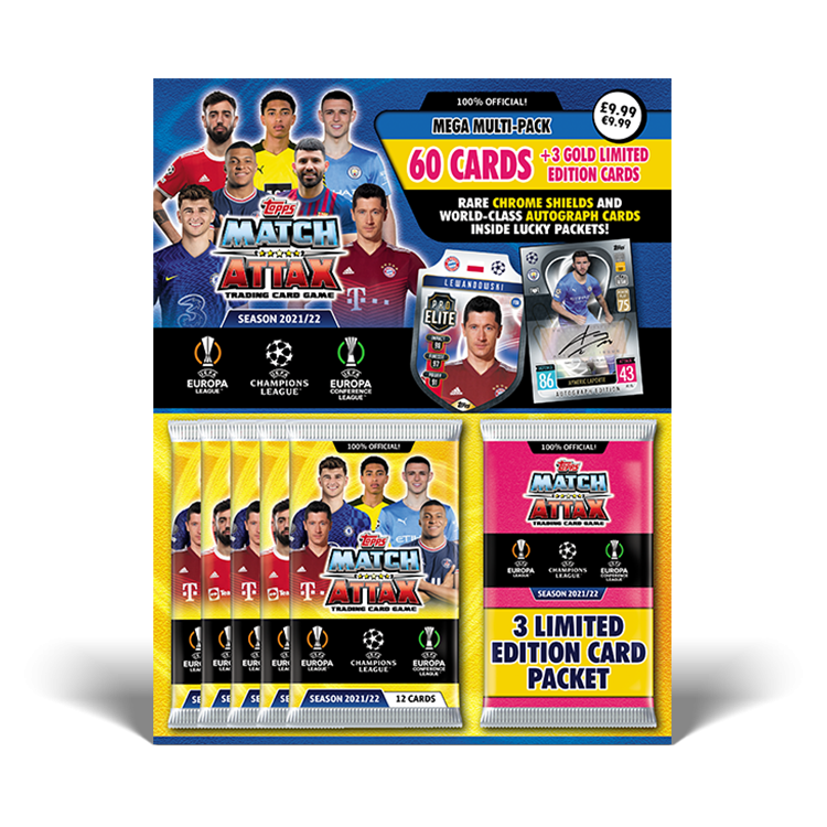 Mega Multipack Match Attax 2021/22