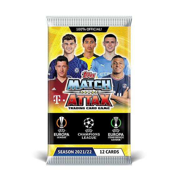 £2 Pack Match Attax 2021/22