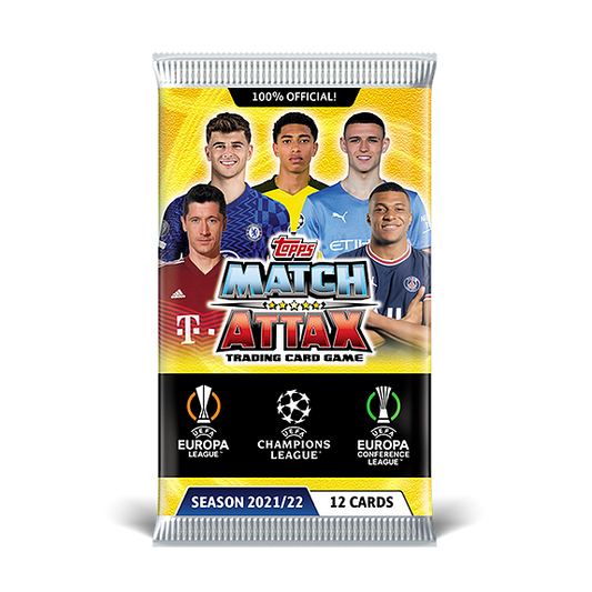 £2 Pack Match Attax 2021/22