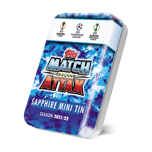 Topps Match Attax 2021 2022 Sapphire Mini Tin