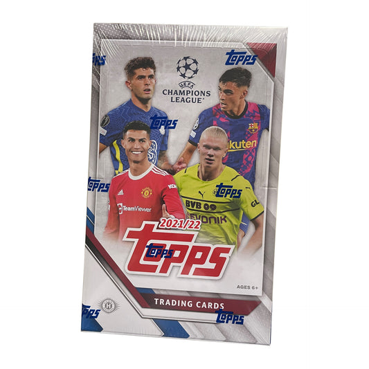 Topps UEFA Champions League 2021 2022 Soccer Hobby Box