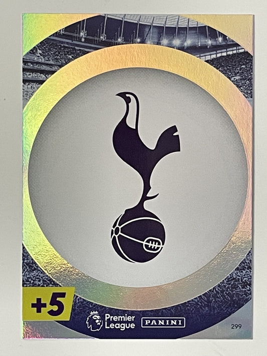 Tottenham Hotspur Club Badge Panini Adrenalyn XL PLUS Premier League 2021 2022