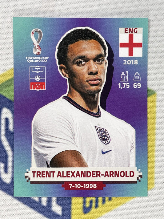 Trent Alexander-Arnold England Panini World Cup 2022 Qatar Stickers