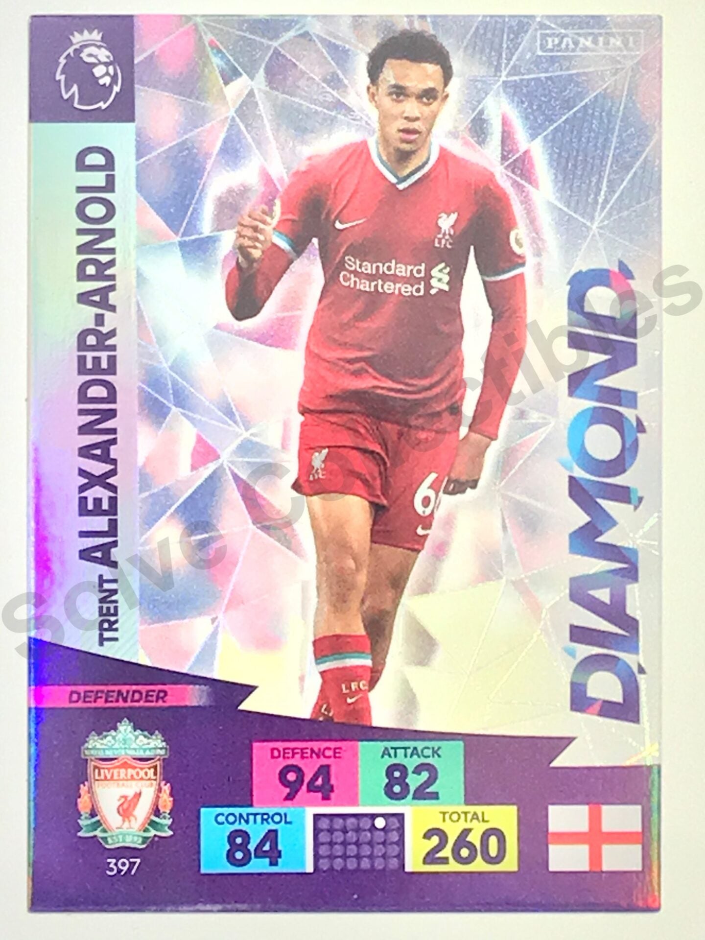 Trent Alexander Arnold (Liverpool) &#8211; Diamond Football Card &#8211; Premier League Adrenalyn XL 2020:21