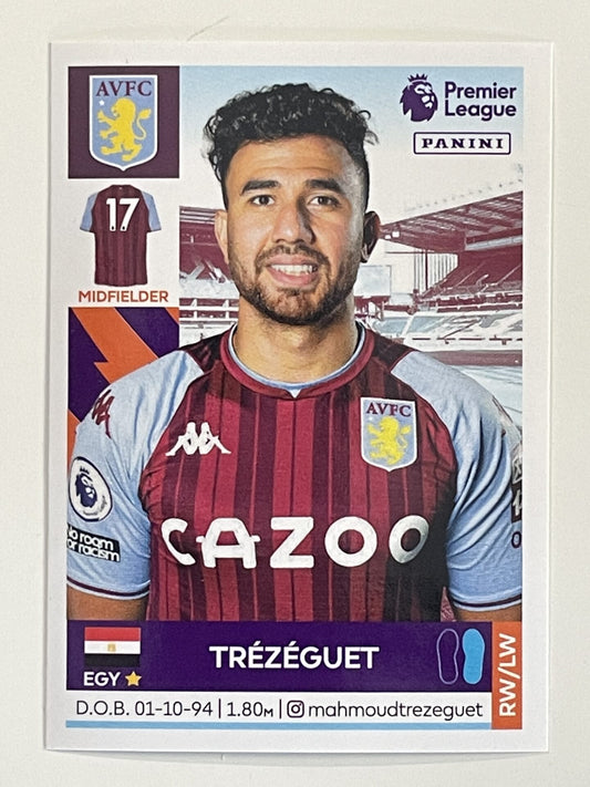 Trezeguet Aston Villa Panini Premier League 2022 Football Sticker