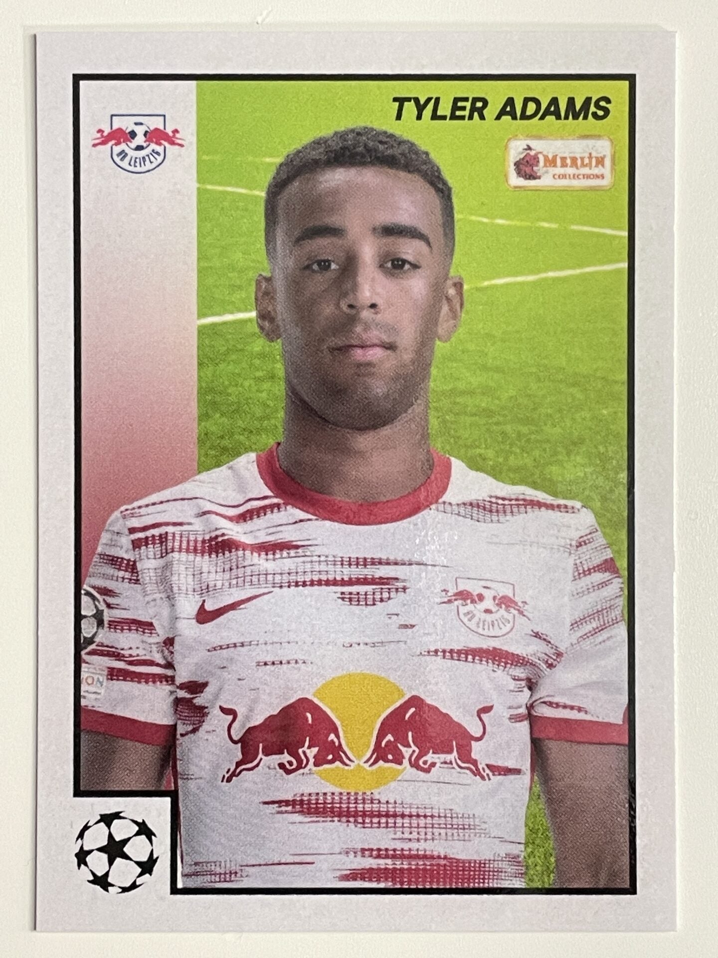 Tyler Adams RB Leipzig Base Topps Merlin Heritage 97 UEFA Champions League Card