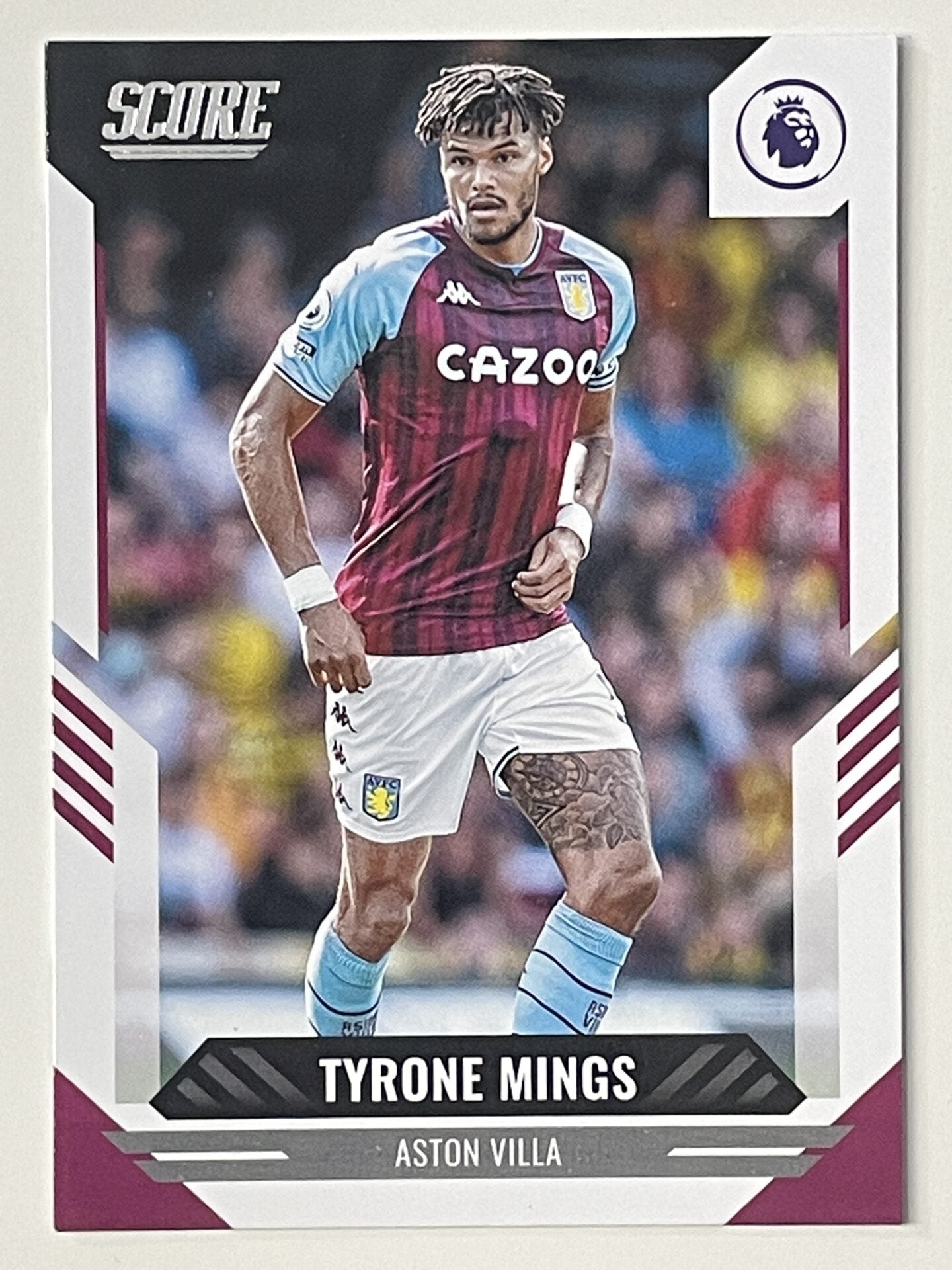 Tyrone Mings Aston Villa Base Panini Premier League Score 2021 2022