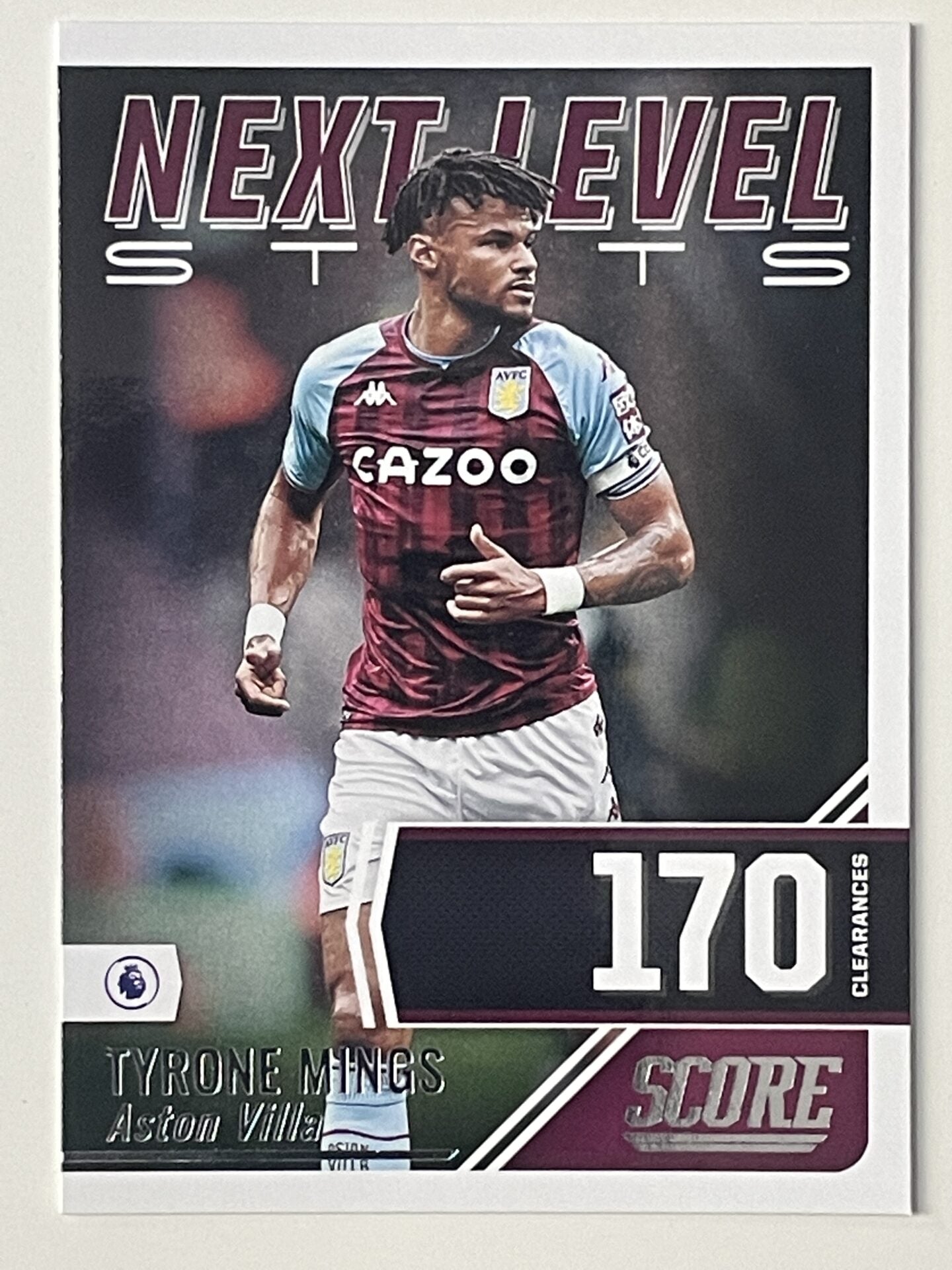 Tyrone Mings Aston Villa Next Level Stats Panini Premier League Score 2021 2022