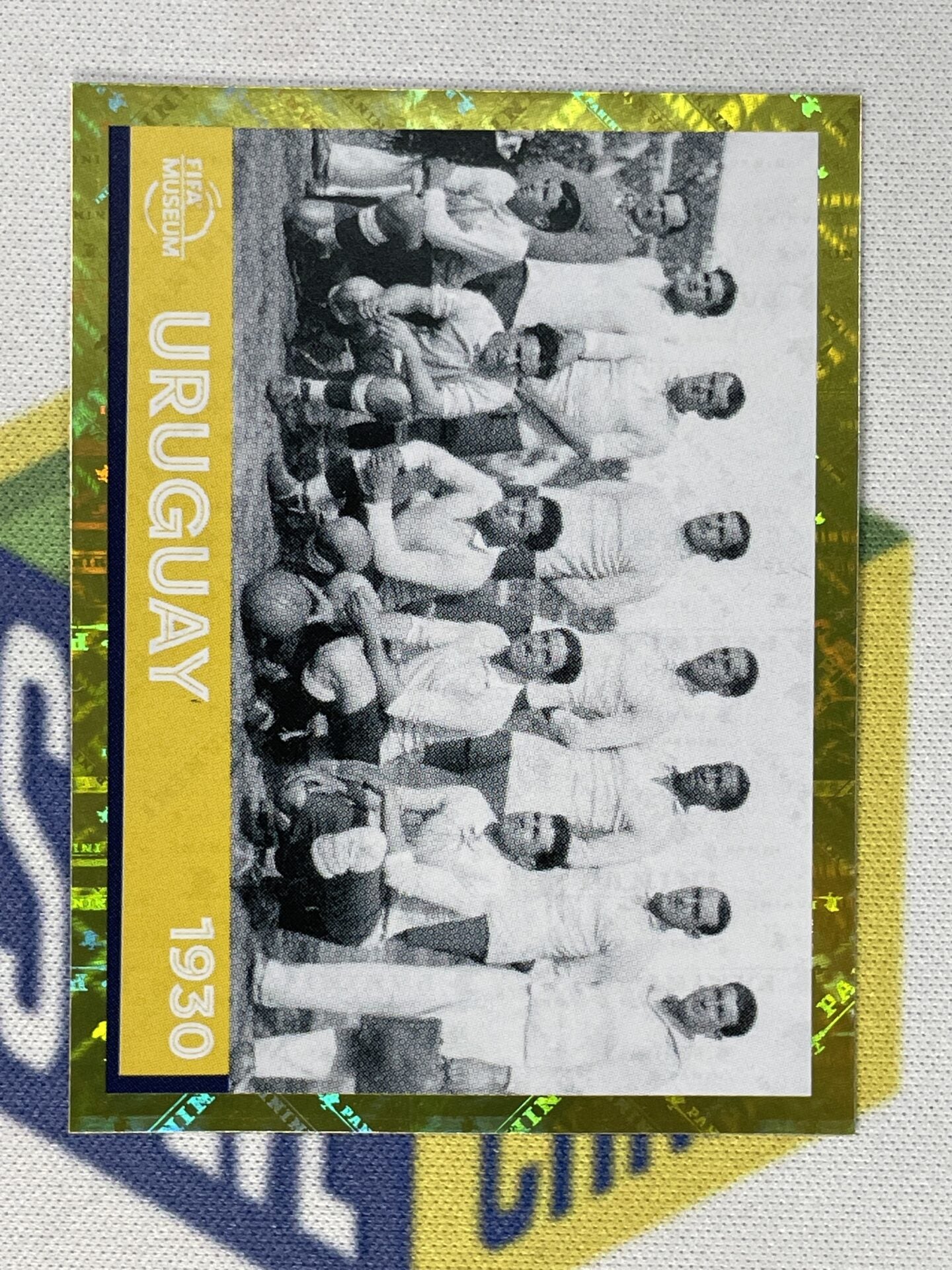 Uruguay 1930 Museum Panini World Cup 2022 Qatar Stickers