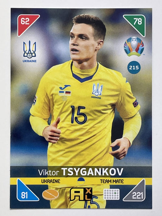 Viktor Tsygankov Team Mates (Ukraine) Football Card &#8211; Euro 2020 Adrenalyn XL