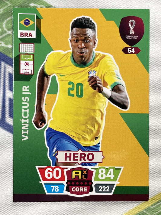 Vinicius JR Brazil Panini World Cup 2022 Adrenalyn XL Card