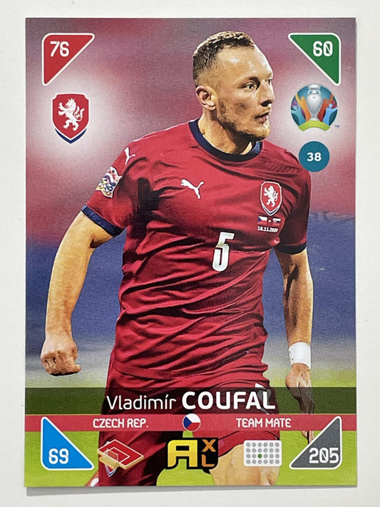 Vladimir Coufal Team Mates (Czech Republic) Football Card &#8211; Euro 2020 Adrenalyn XL