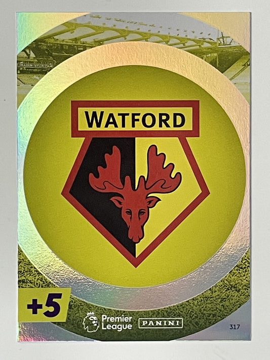 Watford Club Badge Panini Adrenalyn XL PLUS Premier League 2021 2022