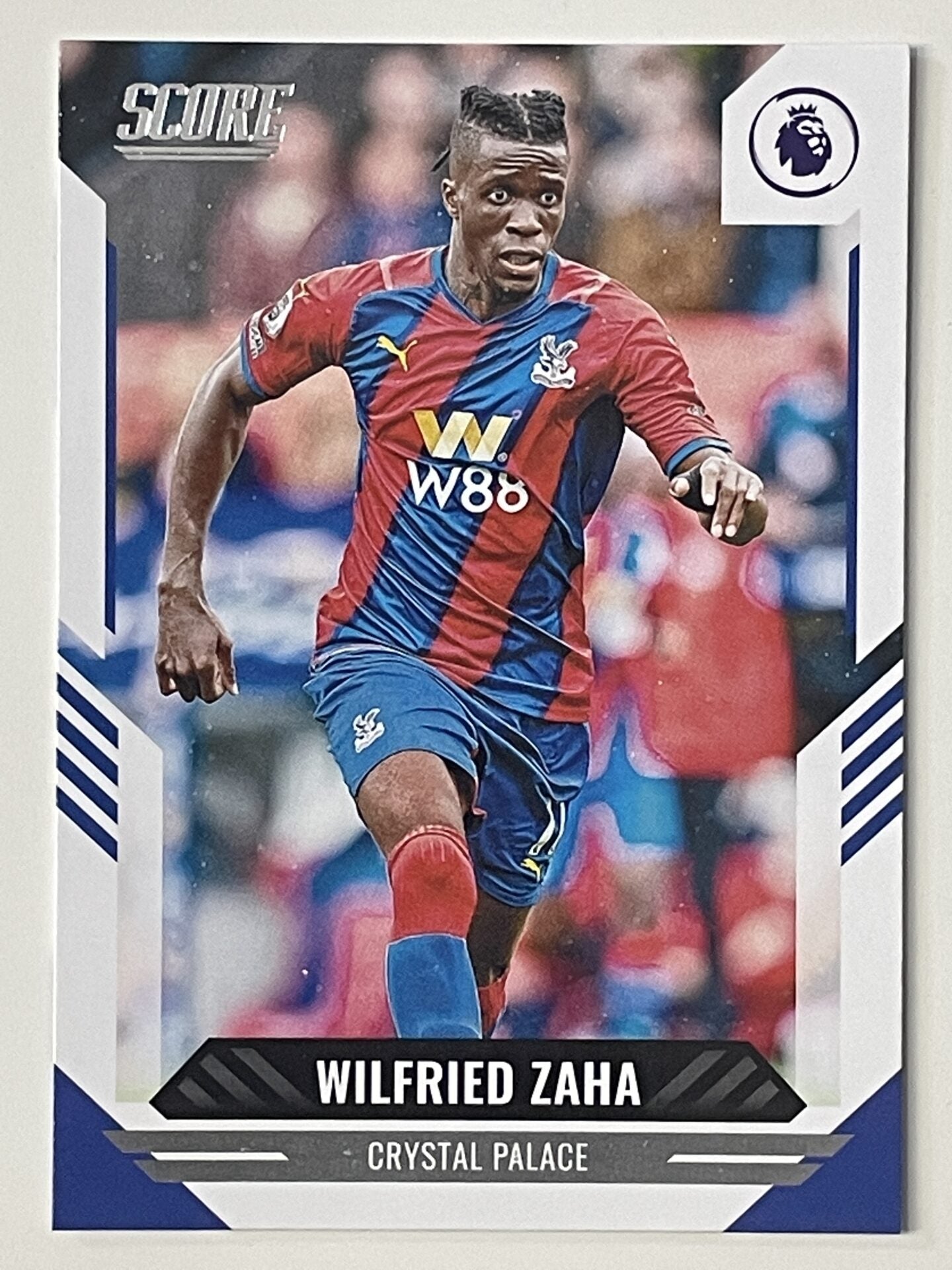 Wilfried Zaha Crystal Palace Base Panini Premier League Score 2021 2022