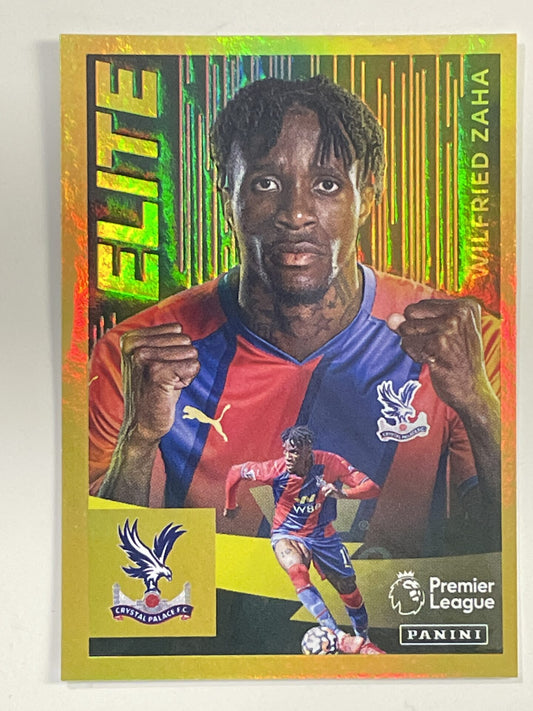 Wilfried Zaha Crystal Palace Elite Panini Premier League 2022 Football Stickers