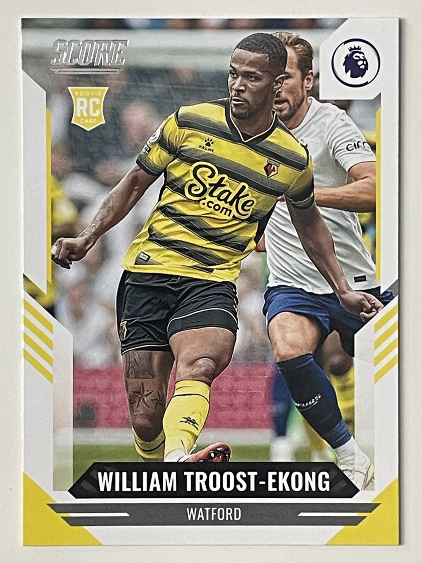 William Troost-Ekong Watford Base Panini Premier League Score 2021 2022