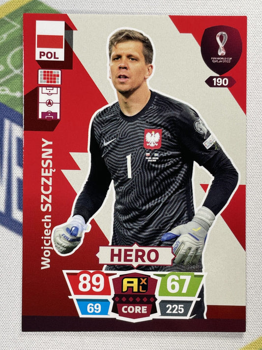 Wojciech Szczesny Poland Panini World Cup 2022 Adrenalyn XL Card