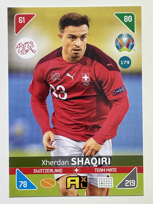 Xherdan Shaqiri Team Mates (Switzerland) Football Card &#8211; Euro 2020 Adrenalyn XL