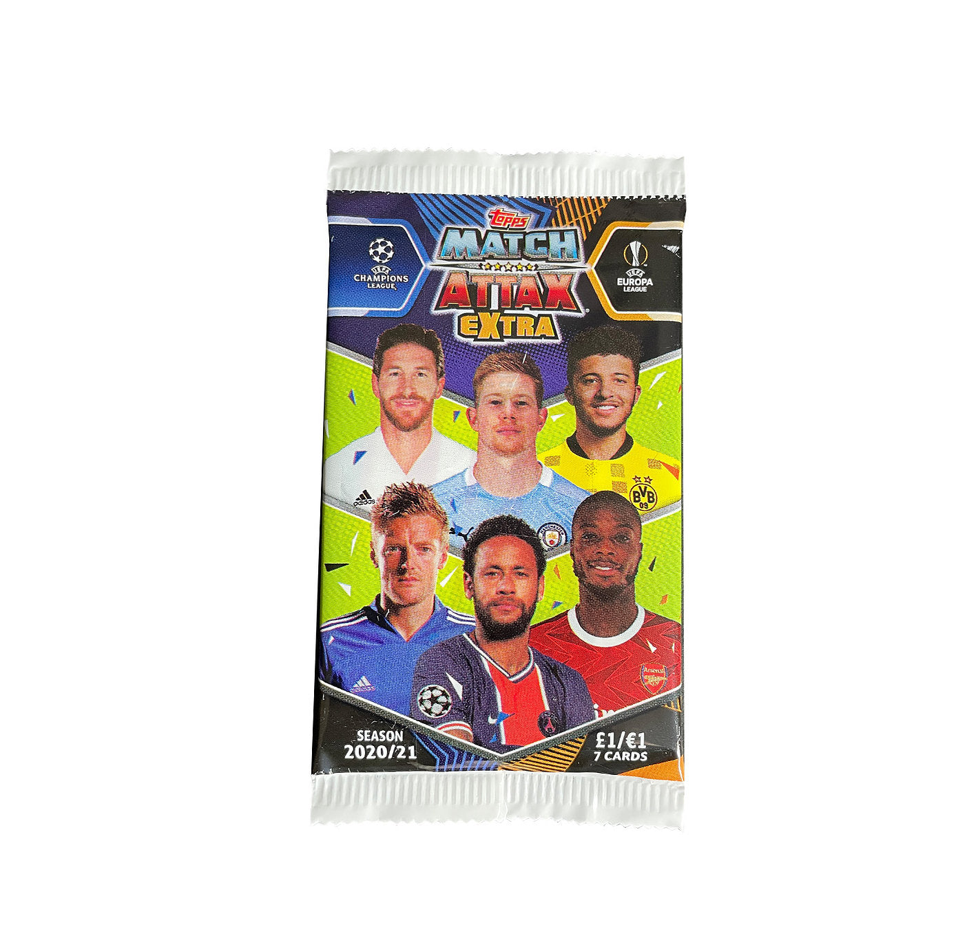 1 x Pack &#8211; Topps Match Attax Extra Football 2020:21