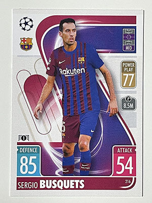 216.-Sergio-Busquets-FC-Barcelona-Match-Attax-2021-22-Topps-Football-Card