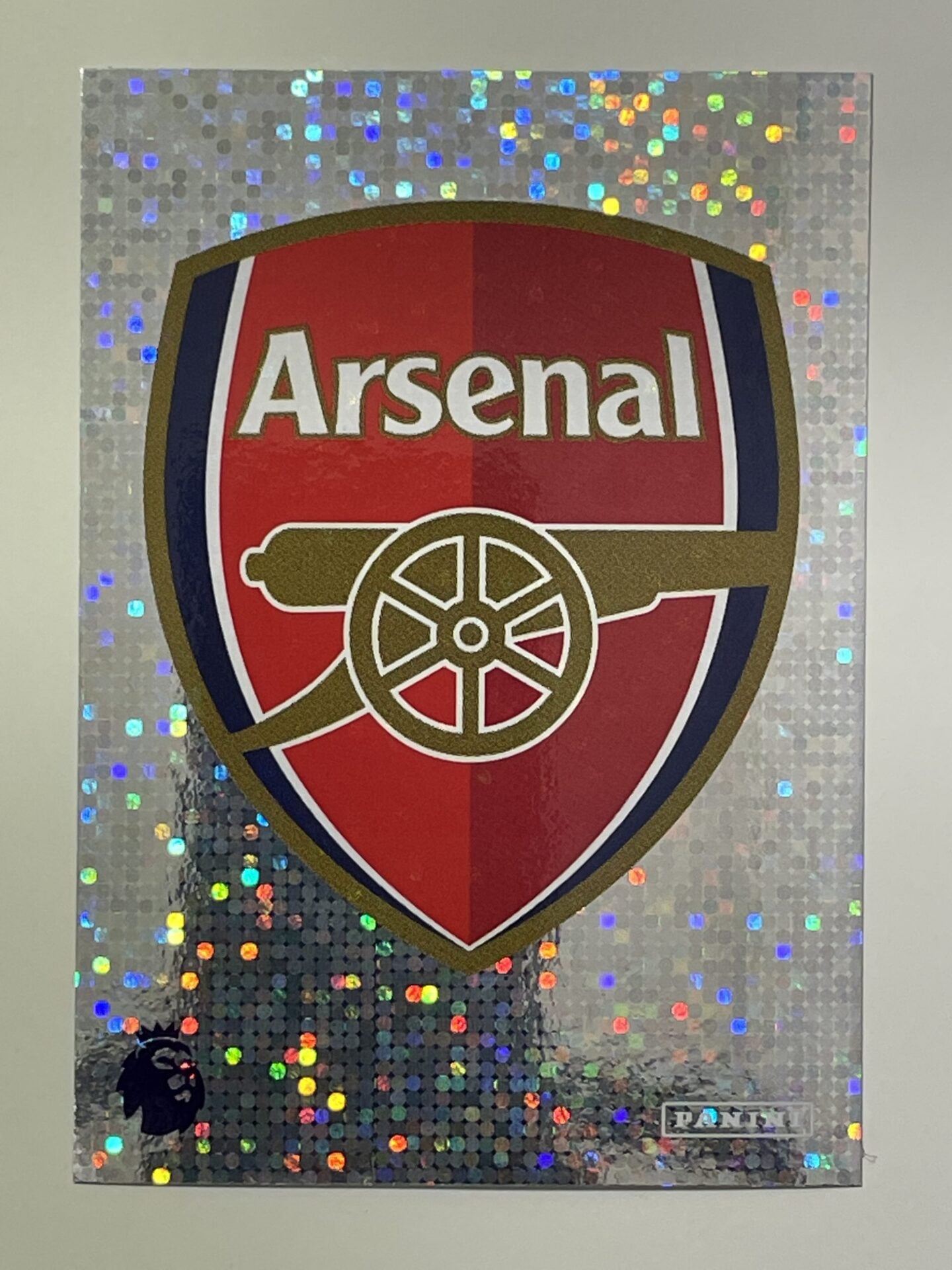 23 Arsenal Club Badge Panini Premier League 2021 Football Sticker